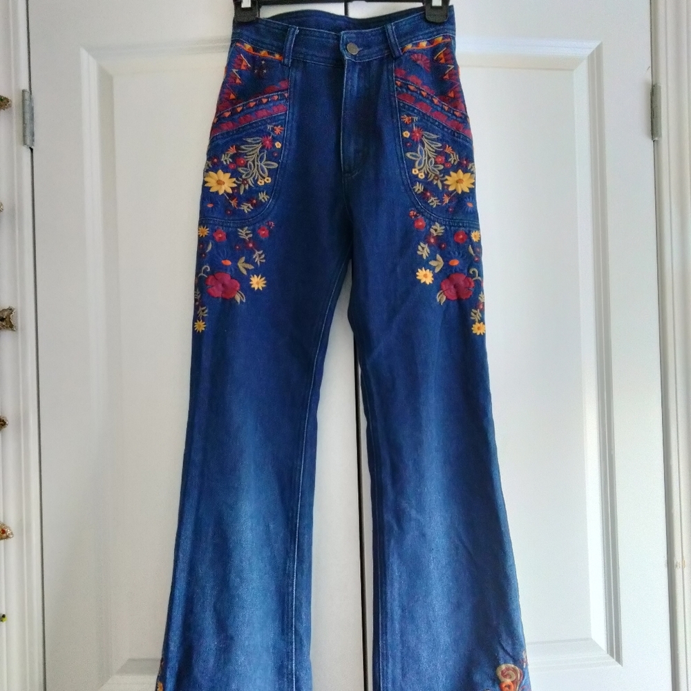 *SOLD*XS spell wanderlust flare, Free people exclusive